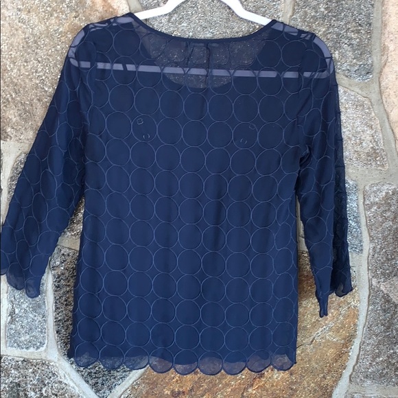 Boden Limited Edition Silk Blue Blouse - Picture 5 of 11